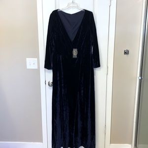 Velvet Maxi dress